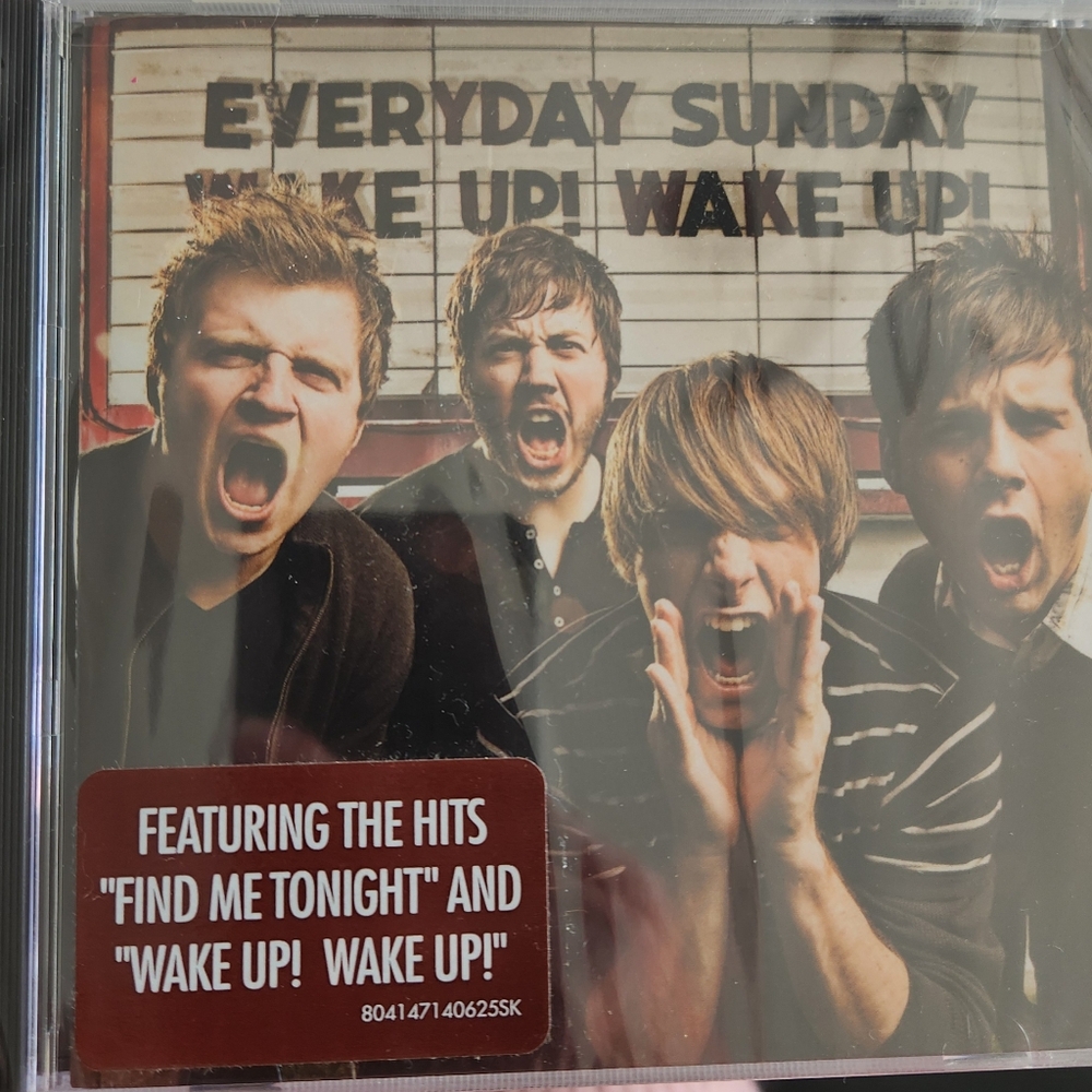 Everyday Sunday Wake Up Wake Up CD New and Sealed